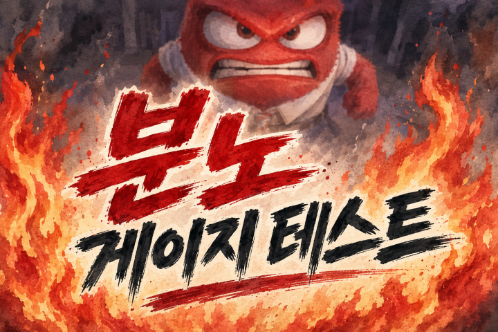 내 안의 분노 게이지는 몇 단계일까?